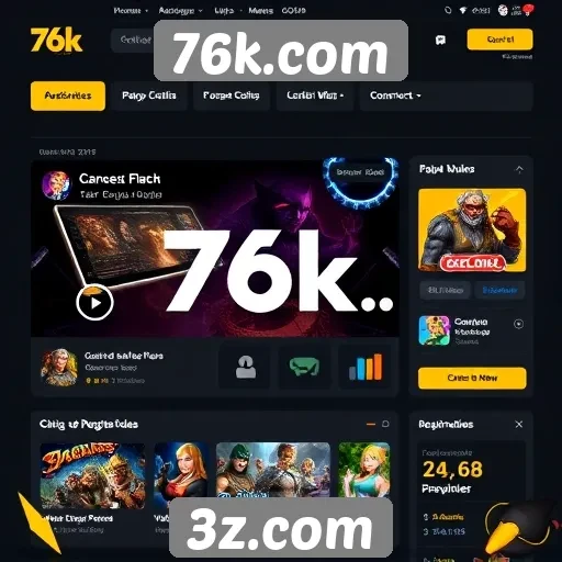 Feedback dos usuários sobre a interface de 76k.com