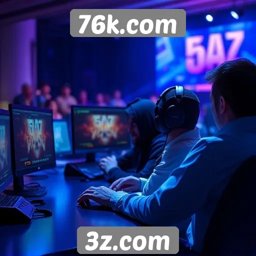Impacto dos jogos online na audiência de 76k.com