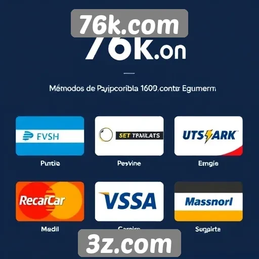 Explorando os métodos de pagamento do 76k.com